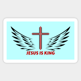 Jesus Is King Magnet